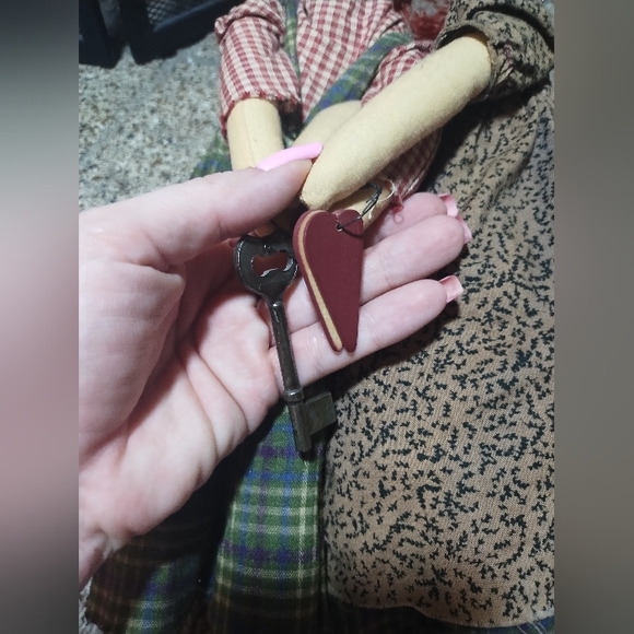 Vintage Collection Primitive Doll Raggedy Anne Dolls Couple Cottage Primitive - Picture 7 of 16